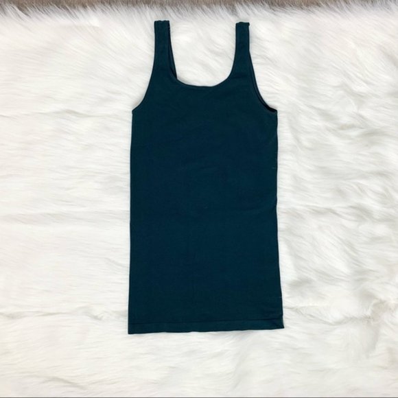 Aritzia Babaton Bowie Seamless Tank Top Dark Green Size Small - Picture 9 of 10